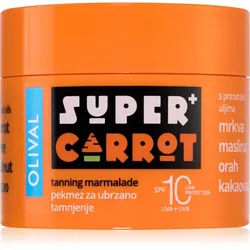 Olival SUPER Carrot Tanning Jam Produkt zur Beschleunigung und Verlängerung der Bräunung LSF 10 100 ml