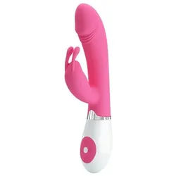Rabbitvibrator “Gene”, 20,4 cm | 30 verschiedene Vibrationsmodi Pretty Love Vibrator 1 St violett