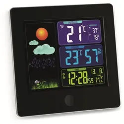 TFA Funk-Wetterstation mit Farbdisplay 35.1133.01 Sun, schwarz