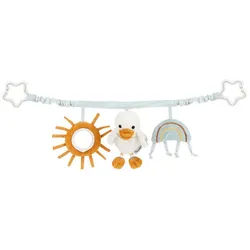 Sterntaler Babyschalenmobile , Türkis , Textil , Füllung: Polyester , 55x8x12 cm , Baby on Tour, Babyschalen, Babyschalenzubehör