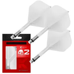 Target K-Shift No.2 Standard Flight-System - Weiß - 33mm/medium