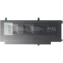 Akku passend für Dell Inspiron 15 7547, 7548, Li-Polymer, 11,1V, 3870mAh, 43Wh, built in, ohne Werkzeug