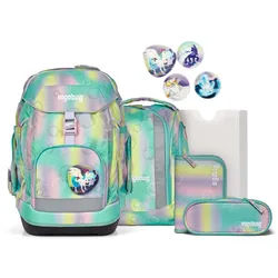 ergobag maxi REFLEX GLOW 6-teiliges Schulrucksack-Set 2025 ZauBärwelt