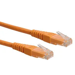 ROLINE Patchkabel Cat.6 (Class E) UTP, orange, 1,5 m