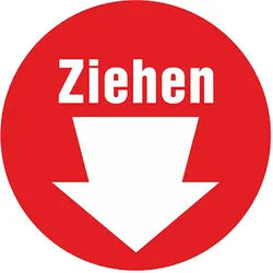 Aufkleber - Ziehen