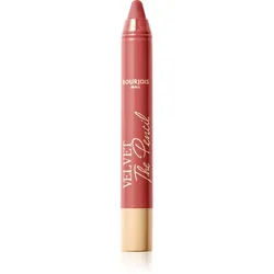 Bourjois Velvet the Pencil dünner Lippenstift mit Matt-Effekt Farbton 04 Less is Brown 1,8 g