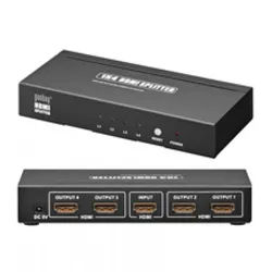 HDMI Splitter 1x Input / 4x Output 3-D-Fähig