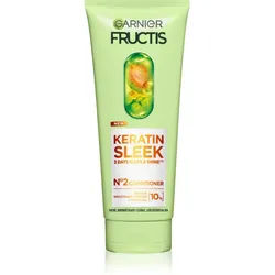 Garnier Fructis Keratin Sleek Conditioner für trockenes und sprödes Haar 200 ml
