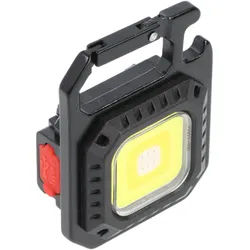 XCell Akku LED-Leuchte Square mit bis zu 1000 Lumen Helligkeit, Mini Leuchte, wiederaufladbar, 3-farbige COB-LED