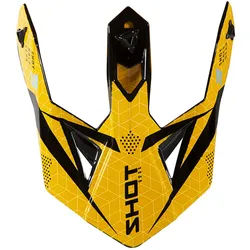 Shot Lite Core Helmschirm, gelb für Männer