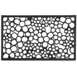 Relaxdays FUßABTRETER , Kunststoff , 75x45 cm , Teppiche und Böden, Schmutzfangmatten, Fußmatten