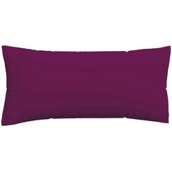 Schlafgut Kopfpolsterbezug , Lila , Textil , Uni , 40x80 cm , Grüner Punkt, AZO-frei, Oeko-Tex® Standard 100 , pflegeleicht, schadstoffgeprüft , Heimtextilien, Bezüge, Polsterbezüge