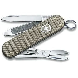 Victorinox Classic SD Precious Alox Kollektion, kleines Taschenmesser Infinite Grey