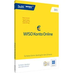 WISO Konto Online 365 (Version 2026) ; 1 Gerät 1 Jahr