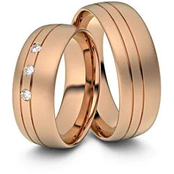 Trauringe Dortmund 333er Rotgold - 2640