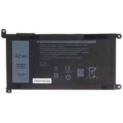 Akku passend für Dell ChromeBook 3180, Li-Polymer, 11,4V, 3684mAh, 42Wh