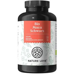 Nature Love® Bio Maca Schwarz Kapseln 180 St