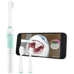 TrueLife Elektrische Zahnbürste truelife SonicBrush Kid G TLSBKG Elektrische Zahnbürste Weiß, Türkis blau|weiß