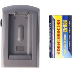 AccuCell Li-Ion PowerSet CR-V3 Ladegerät inklusive CRV3 Li-Ion Akku