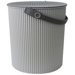 Eimer mit Deckel Omnioutil Hachiman grau, 33.8x33x31.2 cm