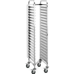 Royal Catering Tablettwagen - 20 GN 1/1 oder 30 GN 1/3 Einschübe