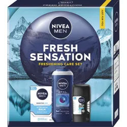 NIVEA MEN Fresh Sensation Geschenkset für Körper und Gesicht