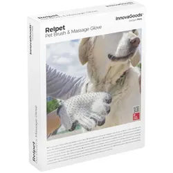 InnovaGoods Haustier-Bürste und Massagehandschuh Handschuhe 1 St