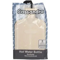 Cassandra Wärmflasche Classic Weiß 1,8L
