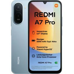 Xiaomi Redmi A7 Pro 4+64 GB Smartphone (17,52 cm/6,9 Zoll, 64 GB Speicherplatz, 13 MP Kamera) blau