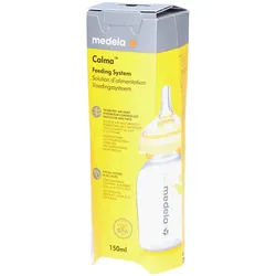 Medela Babyflasche mit Sauger Calma Transparent