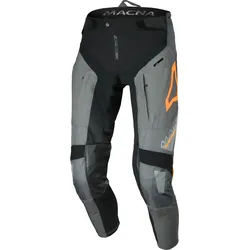 Macna Chameleon-1 Motocross Hose, schwarz-grau-orange, Größe XL für Männer