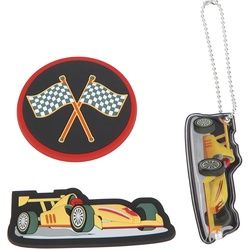 McNeill Schulzubehör McTaggies, Set 3-teilig Racecar