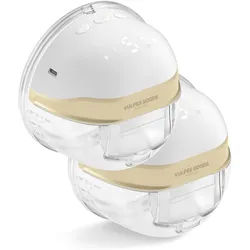 Universelle elektrische Milchpumpe mit 4 Modi | Handsfree PRO | Kabellos & Leise | BPA-frei | Anti-Rückfluss | Vulpes Goods