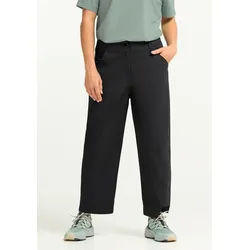 7/8-Hose JACK WOLFSKIN "MAHANI 7 / 8 PANTS W", Damen, Gr. 42, N-Gr, schwarz, Obermaterial: 100% Polyester. Futter: 100% Polyester, Hosen 7/8-Hose