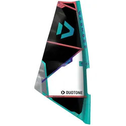 Duotone EPX Windsurfsegel 23 Einsteiger Jugend günstig Sail, Segelgröße in m2: 6.4, Farbe: C17 black-pistaccio