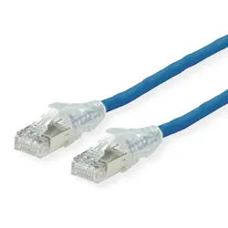 SECOMP DÄTWYLER Patchkabel Cat.6A (Class EA) S/FTP, CU 7702 flex LSOH, AMP v2, blau, 7,5 m
