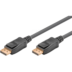GOOBAY 58532 - DisplayPort Kabel, DisplayPort 2.0, 8K@60 Hz, 1,0 m