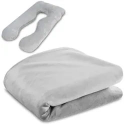 Totsy Baby Seitenschläferkissen Bezug für schwangerschaftskissen stillkissen xxl Seitenschläferkissen