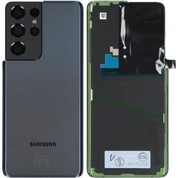 Samsung Battery Cover für G998B Samsung Galaxy S21 Ultra - phantom navy (Galaxy S21 Ultra), Smartphone Hülle, Blau