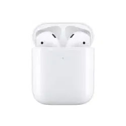 Apple AirPods In-Ear Kopfhörer [2. Generation] weiß inkl. kabelgebundenem Ladecase (Neu differenzbesteuert)