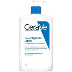 CeraVe Feuchtigkeitslotion: Körperlotion für trockene bis sehr Haut Gesicht und Körper Lotion 1 l Unisex 1 l Lotion