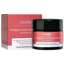Casida Collagen Creme Peptid Filler mit Hyaluron
