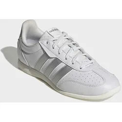 Sneaker ADIDAS SPORTSWEAR "BARREDA LO", Damen, Gr. 42,5, weiß (crystal weiß, silber metallic, sanftes weiß), Synthetik, Schuhe Sneaker