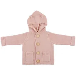 Avelia Jacke , Altrosa , Textil , Gr. 62 , Textiles Vertrauen - Oeko-Tex®, Gots, Oeko-Tex® Standard 100 , Babykleidung, Babyjacken & Babyoveralls