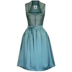 Alpenmärchen Dirndl Dirndl Liane in Petrol - ALM1040 gelb 42
