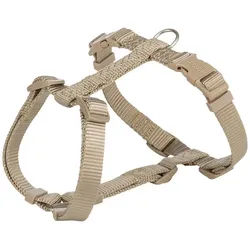 TRIXIE Hunde-Geschirr Premium H-Geschirr sand Größe: XXS-XS Maße: 20-32 cm / 10 mm