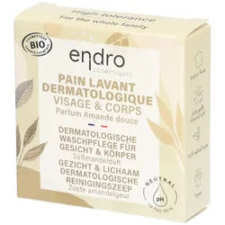 Endro Dermatologisches Waschpulver Gesicht & Körper Parfüm Süßmandel