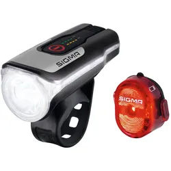 SIGMA LED-Akku-Beleuchtungsset Aura 80 USB / Nugget II