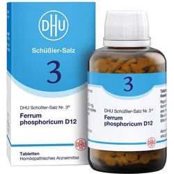 DHU Schüßler-Salz Nummer 3 Ferrum phosphoricum D12 Tabletten
