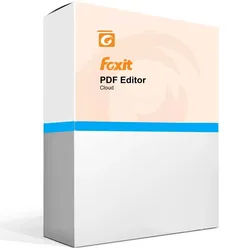 Foxit PDF Editor Cloud